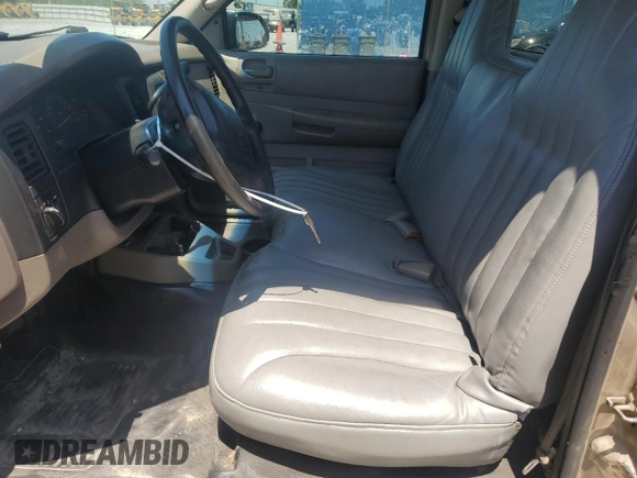 2002 Dodge Dakota with VIN 1B7FL16X62S519749, listed as a Copart auction lot 52776145 with 158,601 mi miles and Salvage Title. Bid and sale history available at carsss.com. Image 7.