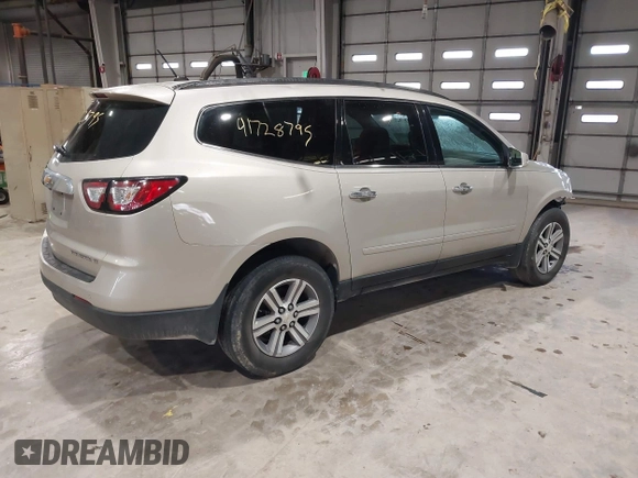 2015 Chevrolet Traverse LT with VIN 1GNKRHKDXFJ194964, listed as a IAAI auction lot 41728795 with 167,760 mi miles and . Bid and sale history available at DreamBid. Image 4.