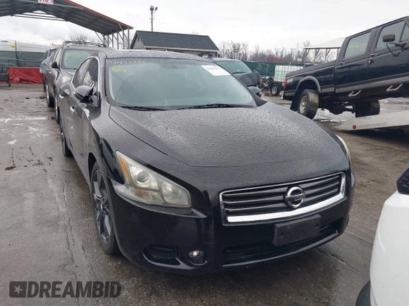2014 Nissan Maxima SV with VIN 1N4AA5AP6EC437992, listed as a IAAI auction lot 41856233 with 69,059 mi miles and . Bid and sale history available at DreamBid. Image 12.