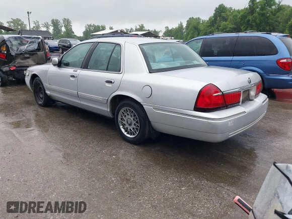 2001 Mercury Grand Marquis GS z VIN 2MEFM74W91X618246, wystawiony jako IAAI lot #42226130 z przebiegiem 125 487 mil mil oraz . Historia ofert i sprzedaży dostępna na DreamBid. Obrazek 3.