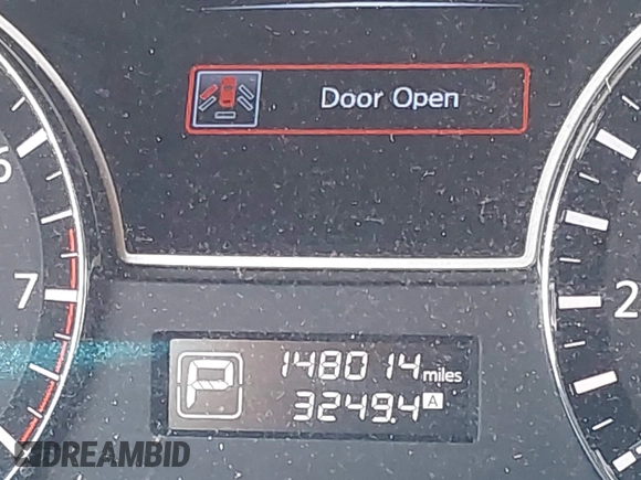 2014 Nissan Pathfinder Platinum with VIN 5N1AR2MMXEC700693, listed as a IAAI auction lot 42587795 with 148,014 mi miles and . Bid and sale history available at DreamBid. Image 15.