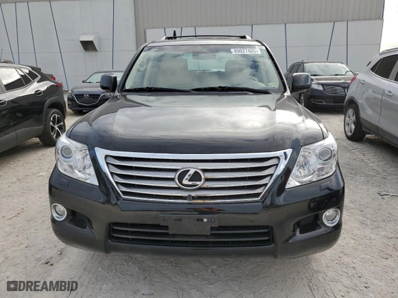 2009 Lexus LX 570 with VIN JTJHY00W894027501, listed as a Copart auction lot 89027405 with 235,798 mi miles and Clean Title. Bid and sale history available at carsss.com. Image 5.
