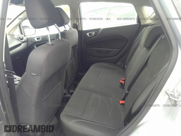 2016 Ford Fiesta SE with VIN 3FADP4EJ0GM198338, listed as a IAAI auction lot 28660870 with 68,135 mi miles. Bid and sale history available at carsss.com. Image 8.