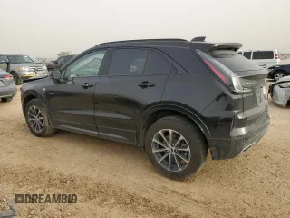 2024 Cadillac XT4 FWD Sport with VIN 1GYFZER46RF100076, listed as a Copart auction lot 45741285 with 11,616 mi miles and Salvage title. Bid and sale history available at DreamBid. Image 2.