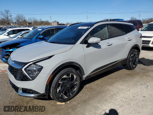 2024 Kia Sportage SX-Prestige with VIN 5XYK5CDF4RG139811, listed as a Copart auction lot 46883445 with 12,020 mi miles and Salvage title. Bid and sale history available at DreamBid. Image 1.
