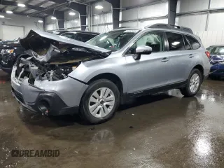 2018 Subaru Outback Premium with VIN 4S4BSAHC9J3216514, listed as a Copart auction lot 56882885 with 86,700 mi miles and Salvage title. Bid and sale history available at DreamBid. Image 1.