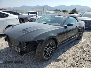 2018 Ford Mustang EcoBoost Premium with VIN 1FATP8UH3J5132669, listed as a Copart auction lot 62137915 with 124,790 mi miles and Salvage title. Bid and sale history available at DreamBid. Image 1.