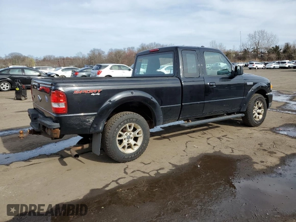 2010 Ford Ranger XLT with VIN 1FTLR4FE2APA54549, listed as a Copart auction lot 51912215 with 153,760 mi miles and Salvage Title. Bid and sale history available at DreamBid. Image 3.