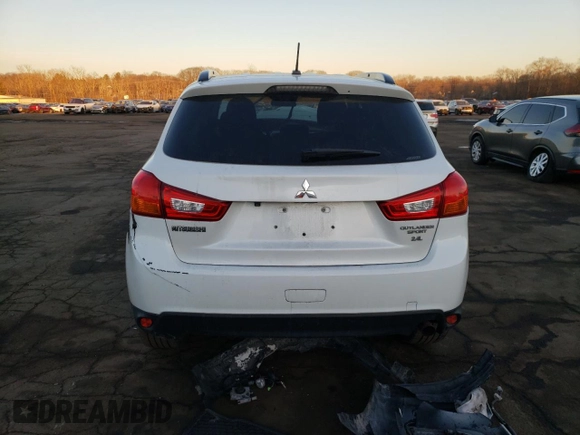 2015 Mitsubishi Outlander Sport 2.4 GT with VIN 4A4AR4AW3FE055700, listed as a Copart auction lot 42673955 with 139,358 mi miles and Salvage Title. Bid and sale history available at carsss.com. Image 6.