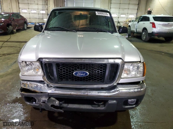2005 Ford Ranger XLT with VIN 1FTZR45E25PA50499, listed as a Copart auction lot 50800235 with 148,308 mi miles and Clean Title. Bid and sale history available at carsss.com. Image 5.