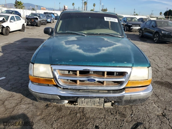 1998 Ford Ranger XL with VIN 1FTYR14X1WPB28270, listed as a Copart auction lot 86585334 with 0 mi miles and Salvage Title. Bid and sale history available at carsss.com. Image 5.