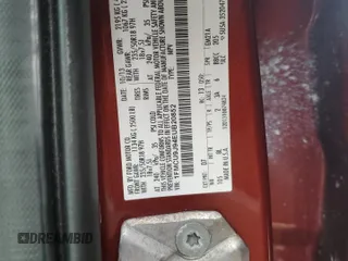 2014 Ford Escape Titanium with VIN 1FMCU9J94EUB20852, listed as a Copart auction lot 51412835 with 170,817 mi miles and Salvage Title. Bid and sale history available at DreamBid. Image 13.