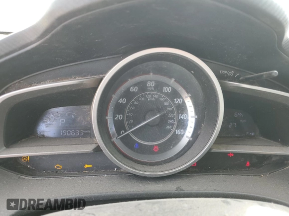 2016 Mazda 3 i Sport with VIN 3MZBM1K76GM317234, listed as a Copart auction lot 52880215 with 190,633 mi miles and Clean Title. Bid and sale history available at DreamBid. Image 9.