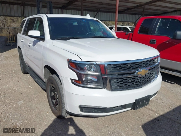 2018 Chevrolet Tahoe Commercial with VIN 1GNLCDEC0JR283440, listed as a IAAI auction lot 41280493 with 241,531 mi miles. Bid and sale history available at carsss.com. Image 1.