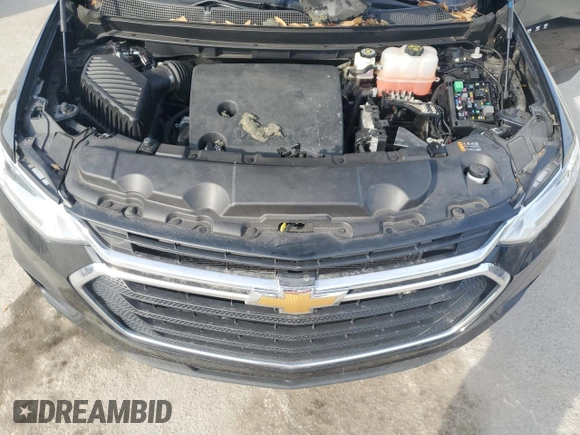 2021 Chevrolet Traverse LS with VIN 1GNERLKW3MJ181472, listed as a Copart auction lot 43199495 with Not Provided miles and Clean Title. Bid and sale history available at carsss.com. Image 12.