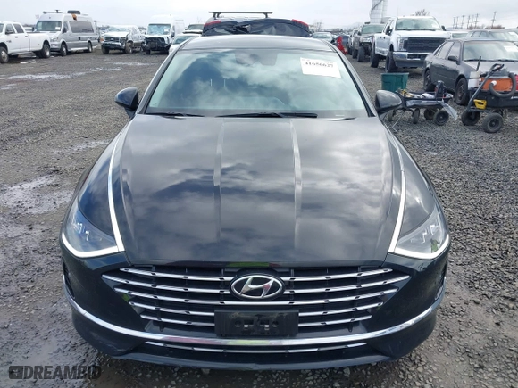 2022 Hyundai Sonata Hybrid SEL with VIN KMHL34JJ8NA051620, listed as a IAAI auction lot 41656627 with 42,253 mi miles. Bid and sale history available at carsss.com. Image 12.