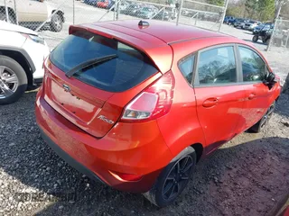 2019 Ford Fiesta SE with VIN 3FADP4EJ0KM161332, listed as a IAAI auction lot 41558716 with 101,356 mi miles. Bid and sale history available at carsss.com. Image 4.