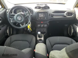 2017 Jeep Renegade Altitude with VIN ZACCJABH9HPF11117, listed as a Copart auction lot 77579434 with 108,347 mi miles and Salvage Title. Bid and sale history available at carsss.com. Image 8.