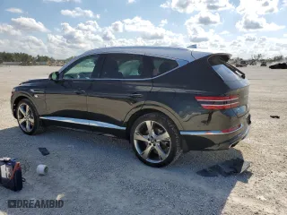 2022 Genesis GV80 with VIN KMUHBDSB2NU100567, listed as a Copart auction lot 70361242 with 3,314 mi miles. Bid and sale history available at carsss.com. Image 2.