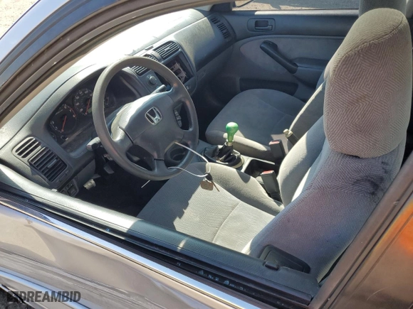 2001 Honda Civic EX with VIN 1HGES25741L027513, listed as a Copart auction lot 50216905 with 252,699 mi miles and Salvage Title. Bid and sale history available at carsss.com. Image 7.