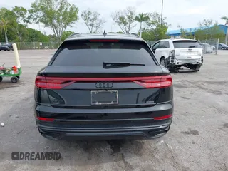 2022 Audi Q8 Premium Plus with VIN WA1EVBF18ND007050, listed as a IAAI auction lot 41863552 with 18,523 mi miles. Bid and sale history available at carsss.com. Image 16.