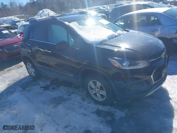 2019 Chevrolet Trax LT with VIN 3GNCJPSB9KL342271, listed as a IAAI auction lot 41606477 with 61,024 mi miles. Bid and sale history available at carsss.com. Image 1.