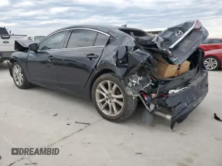 2017 Mazda Mazda6 Touring with VIN JM1GL1V53H1105492, listed as a Copart auction lot 89200735 with 0 mi miles and Salvage Title. Bid and sale history available at carsss.com. Image 2.