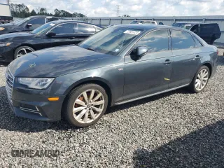 2018 Audi A4 with VIN WAUKMBF4XJA009459, listed as a Copart auction lot 73881424 with Not provided miles and Non repairable. Bid and sale history available at DreamBid. Image 1.