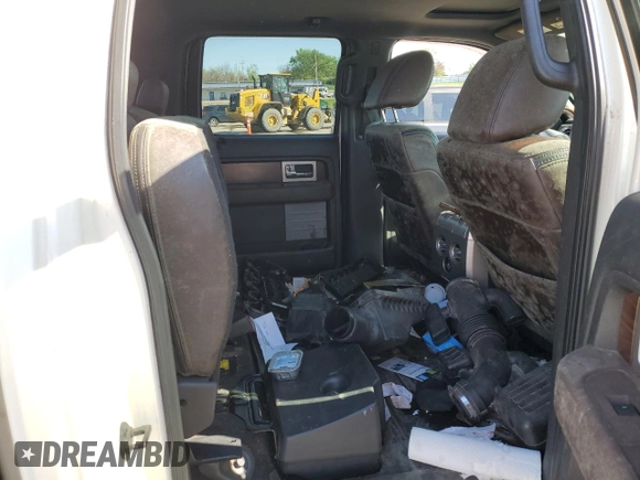2009 Ford F-150 XL with VIN 1FTPW14V19FB17234, listed as a Copart auction lot 53957085 with 0 mi miles and Salvage Title. Bid and sale history available at carsss.com. Image 10.