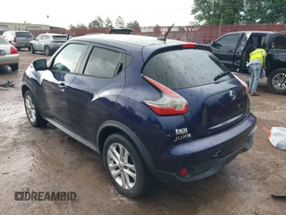 2015 Nissan Juke S with VIN JN8AF5MV3FT557180, listed as a IAAI auction lot 42481409 with 55,490 mi miles and . Bid and sale history available at DreamBid. Image 3.