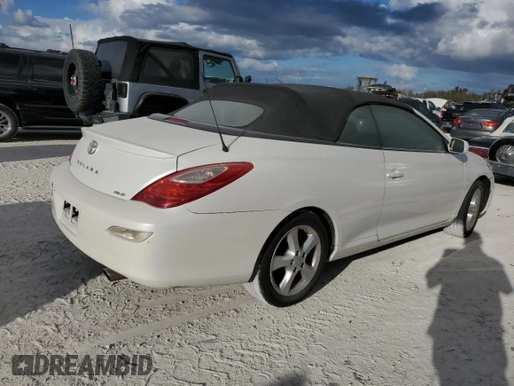 2008 Toyota Solara SE with VIN 4T1FA38P88U138816, listed as a Copart auction lot 76708524 with Not Provided miles and Salvage Title. Bid and sale history available at DreamBid. Image 3.
