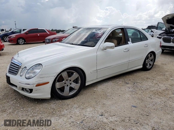 2007 Mercedes-Benz E 550 with VIN WDBUF90X37X212036, listed as a Copart auction lot 73963114 with Not Provided miles and Salvage Title. Bid and sale history available at carsss.com. Image 1.