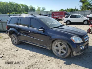 2007 Mercedes-Benz GL-Class with VIN 4JGBF71E27A183234, listed as a Copart auction lot 51326324 with 163,567 mi miles and Salvage Title. Bid and sale history available at carsss.com. Image 4.