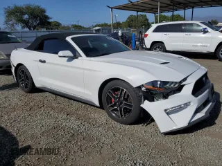 2018 Ford Mustang EcoBoost Premium with VIN 1FATP8UH8J5166333, listed as a Copart auction lot 61604405 with 91,338 mi miles and Salvage title. Bid and sale history available at DreamBid. Image 4.