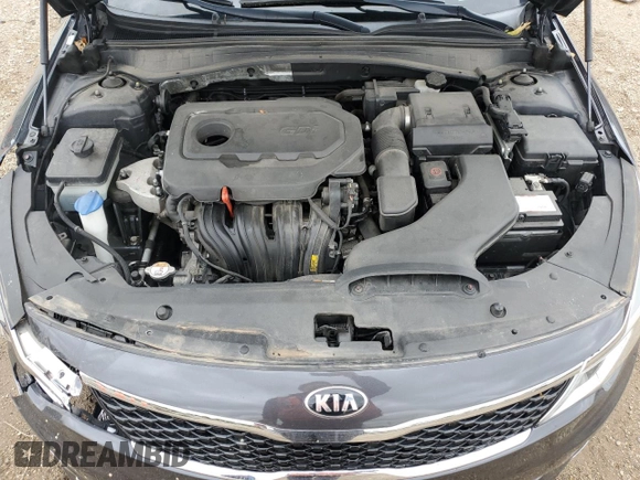 2017 Kia Optima EX with VIN 5XXGU4L35HG142838, listed as a Copart auction lot 57722595 with 132,729 mi miles and Salvage title. Bid and sale history available at DreamBid. Image 11.
