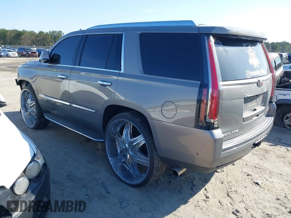 2018 Cadillac Escalade Luxury z VIN 1GYS3BKJ8JR378155, wystawiony jako IAAI lot #41735073 z przebiegiem 97 739 mil mil oraz . Historia ofert i sprzedaży dostępna na DreamBid. Obrazek 3.