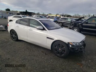2017 Jaguar XE 25t Prestige with VIN SAJAE4BG7HA965369, listed as a Copart auction lot 43836745 with 100,231 mi miles and Salvage Title. Bid and sale history available at carsss.com. Image 4.