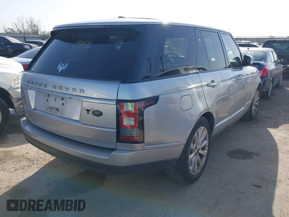 2014 Land Rover Range Rover HSE with VIN SALGS2VF6EA126858, listed as a IAAI auction lot 41715498 with 87,806 mi miles and . Bid and sale history available at DreamBid. Image 4.