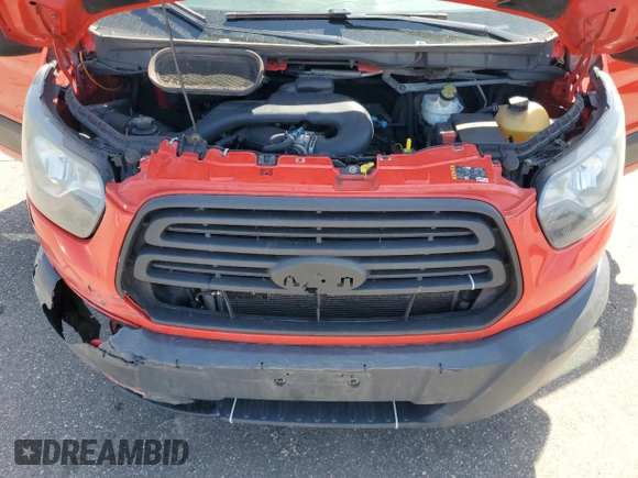 2016 Ford Transit XL with VIN 1FMZK1ZM3GKB03680, listed as a Copart auction lot 55422675 with 313,043 mi miles and Salvage Title. Bid and sale history available at carsss.com. Image 12.