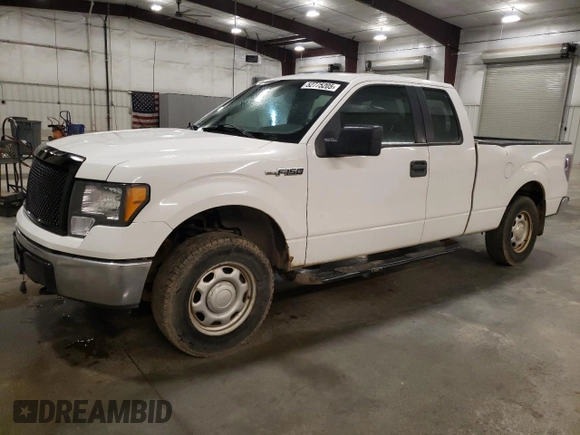 2012 Ford F-150 XL with VIN 1FTFX1EF5CFC81805, listed as a Copart auction lot 52775205 with 185,382 mi miles and Salvage Title. Bid and sale history available at carsss.com. Image 1.