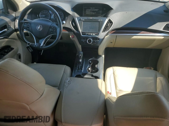 2015 Acura MDX Technology with VIN 5FRYD3H41FB004096, listed as a Copart auction lot 42956645 with 149,115 mi miles and Salvage Title. Bid and sale history available at DreamBid. Image 8.