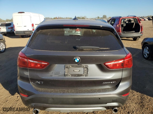 2022 BMW X1 xDrive28i with VIN WBXJG9C09N5U92203, listed as a Copart auction lot 76762314 with 16,780 mi miles and Salvage Title. Bid and sale history available at carsss.com. Image 6.