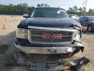 2013 GMC Sierra 1500 SLE with VIN 3GTP1VE06DG264293, listed as a Copart auction lot 62475055 with 209,250 mi miles and Salvage title. Bid and sale history available at DreamBid. Image 5.