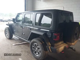 2021 Jeep Wrangler Unlimited Rubicon with VIN 1C4HJXFN2MW587168, listed as a IAAI auction lot 42472309 with 66,272 mi miles and . Bid and sale history available at DreamBid. Image 3.