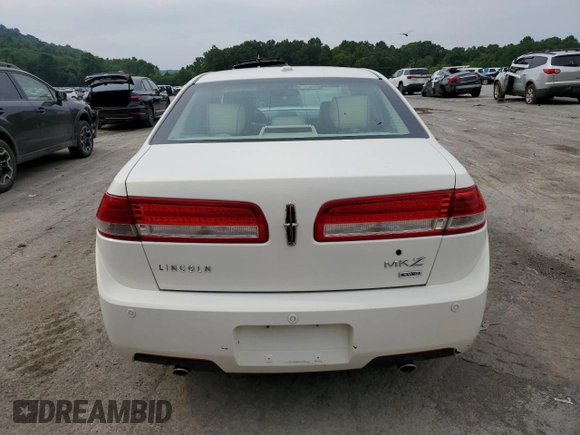 2012 Lincoln MKZ with VIN 3LNHL2JCXCR800433, listed as a Copart auction lot 64657415 with 172,437 mi miles and Salvage title. Bid and sale history available at DreamBid. Image 6.