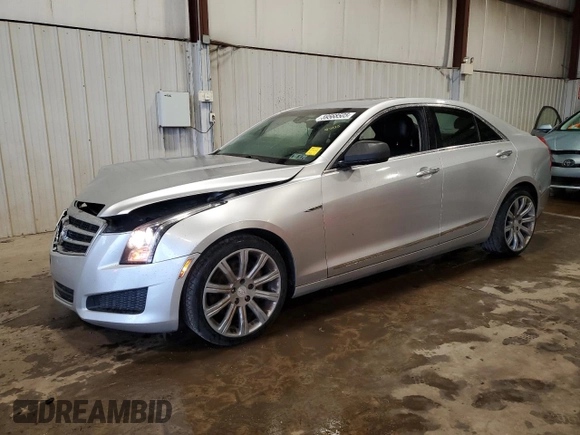 2013 Cadillac ATS with VIN 1G6AG5RX8D0162805, listed as a Copart auction lot 59568505 with 98,713 mi miles and Salvage title. Bid and sale history available at DreamBid. Image 1.