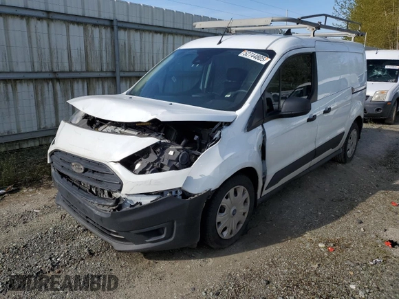 2020 Ford Transit Connect XL with VIN NM0LS7E27L1470287, listed as a Copart auction lot 52744805 with 77,172 mi miles and Salvage title. Bid and sale history available at DreamBid. Image 1.