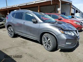 2017 Nissan Rogue SL with VIN 5N1AT2MV2HC774723, listed as a Copart auction lot 48857545 with 205,035 mi miles and Salvage Title. Bid and sale history available at carsss.com. Image 4.