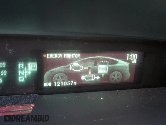 2015 Toyota Prius Four with VIN JTDKN3DU4F1884911, listed as a Copart auction lot 60445255 with 121,057 mi miles and Salvage title. Bid and sale history available at DreamBid. Image 9.