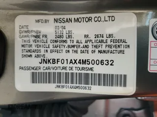 2004 Infiniti Q45 z VIN JNKBF01AX4M500632, wystawiony jako Copart lot #87741405 z przebiegiem 188 505 mil mil oraz Szkoda całkowita • Salvage title. Historia ofert i sprzedaży dostępna na DreamBid. Obrazek 12.